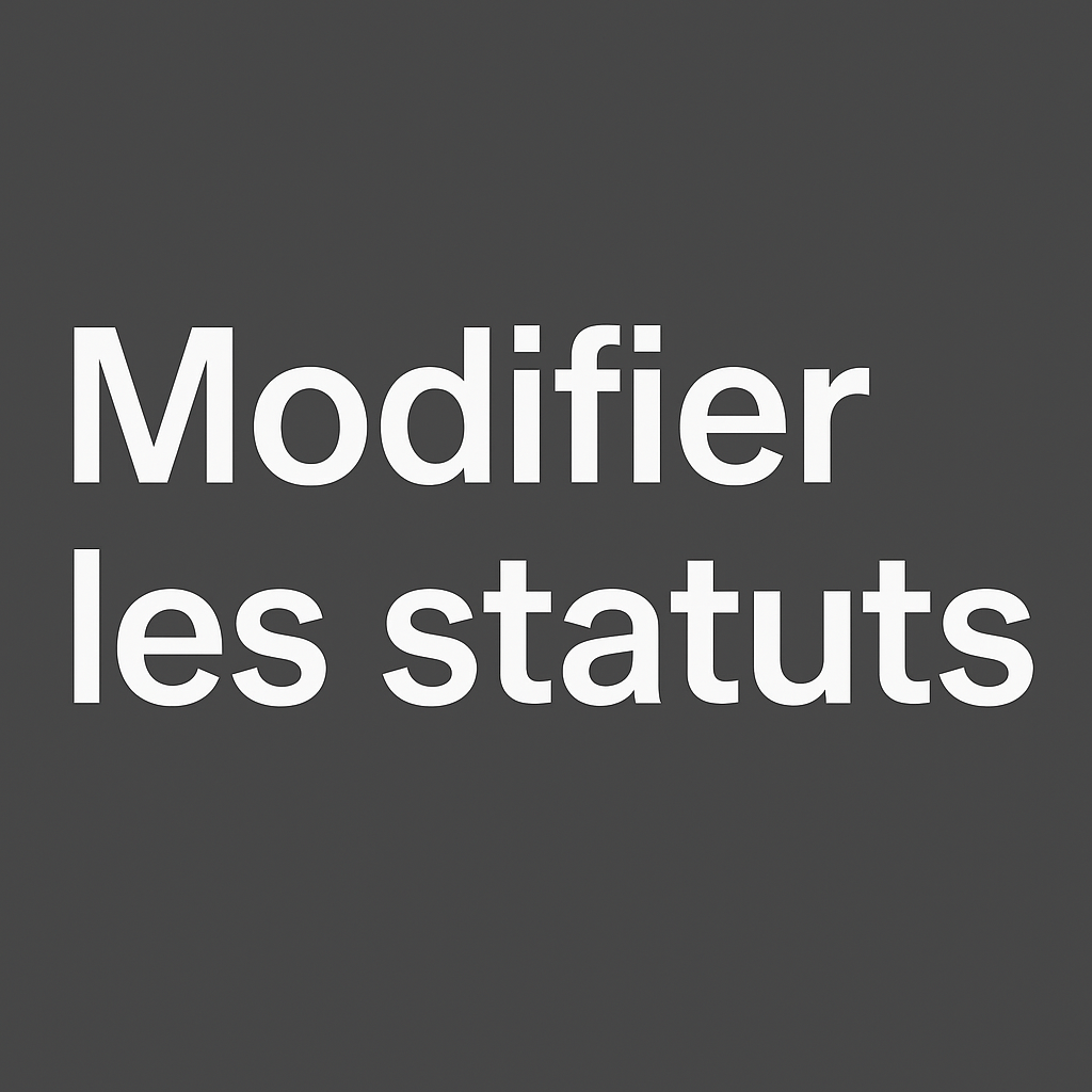 Documents juridiques SARL